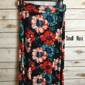 New Small Floral Maxi Skirt